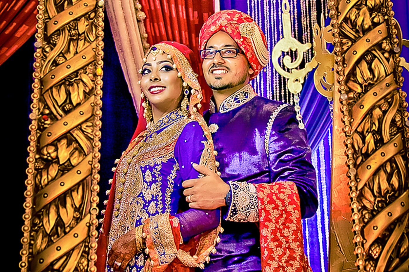 Bride portrait by Evered Studios, Dubai wedding photography