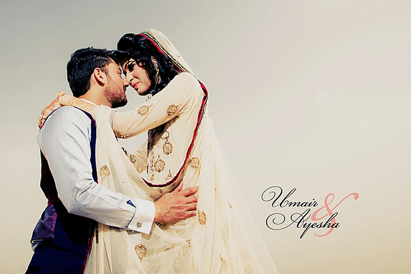 Wedding couple portraits by Evered Studios in Dubai