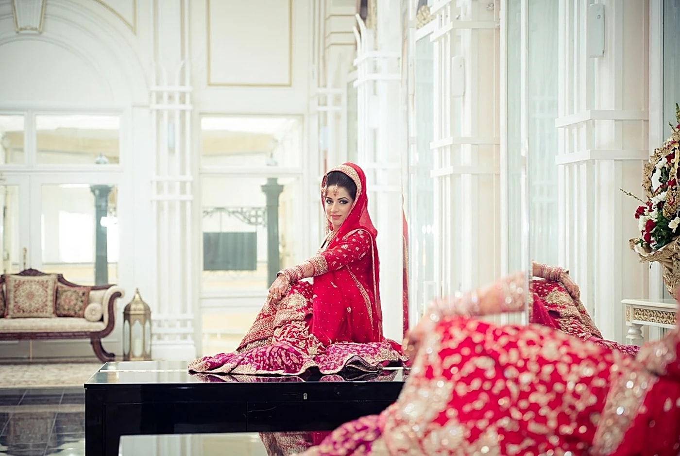 Wedding photography in Dubai by Evered Studios — elegant cinematic frame
