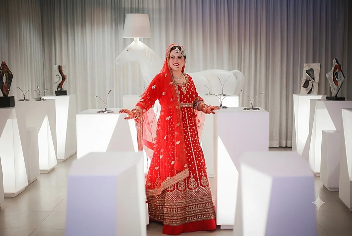 Wedding photography in Dubai by Evered Studios — elegant cinematic frame