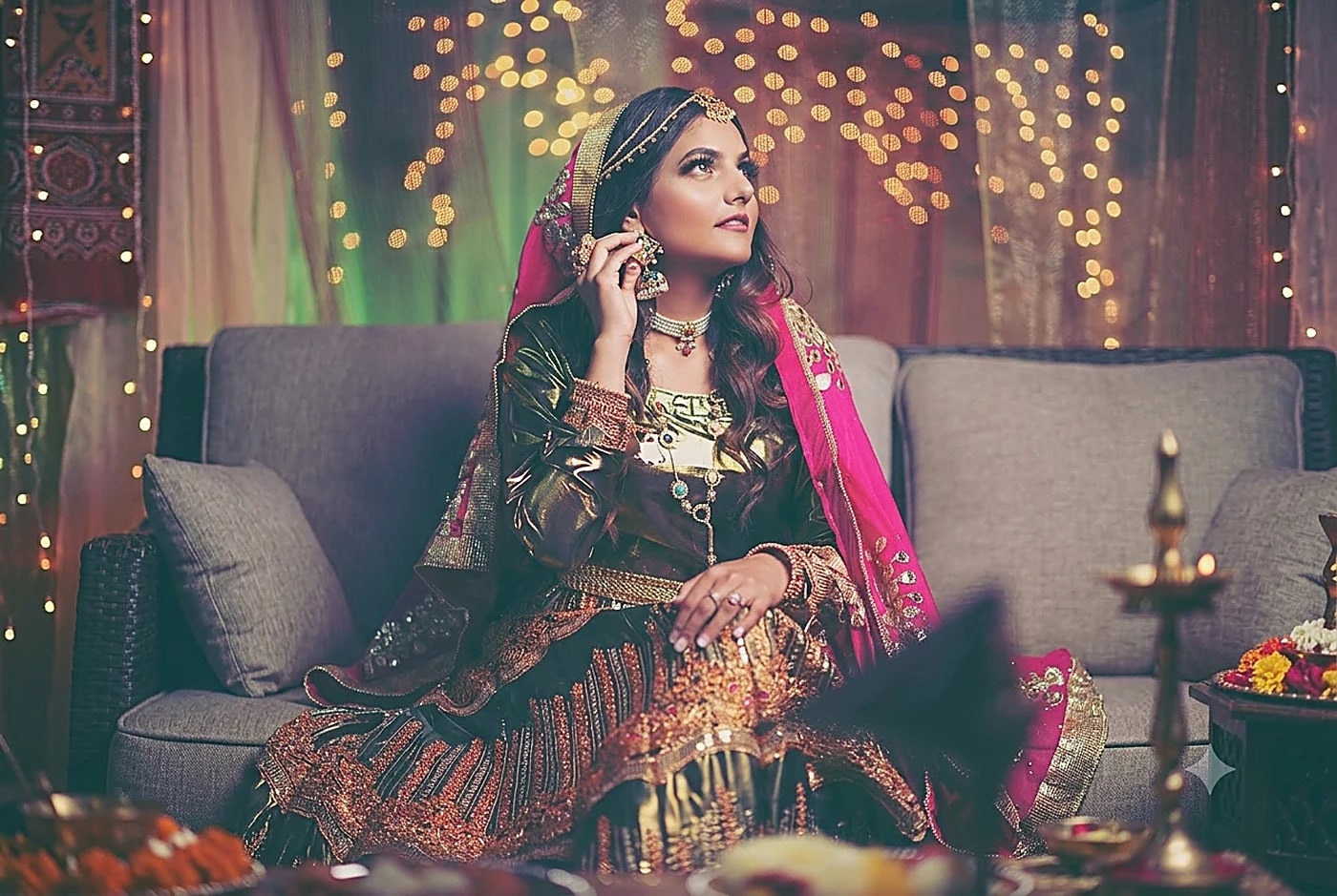 Wedding photography in Dubai by Evered Studios — elegant cinematic frame