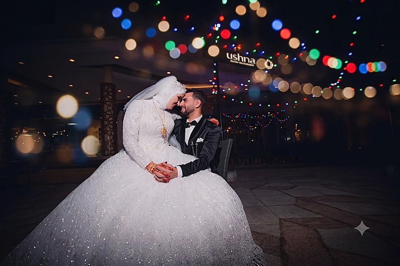 Wedding photography in Dubai by Evered Studios — elegant cinematic frame