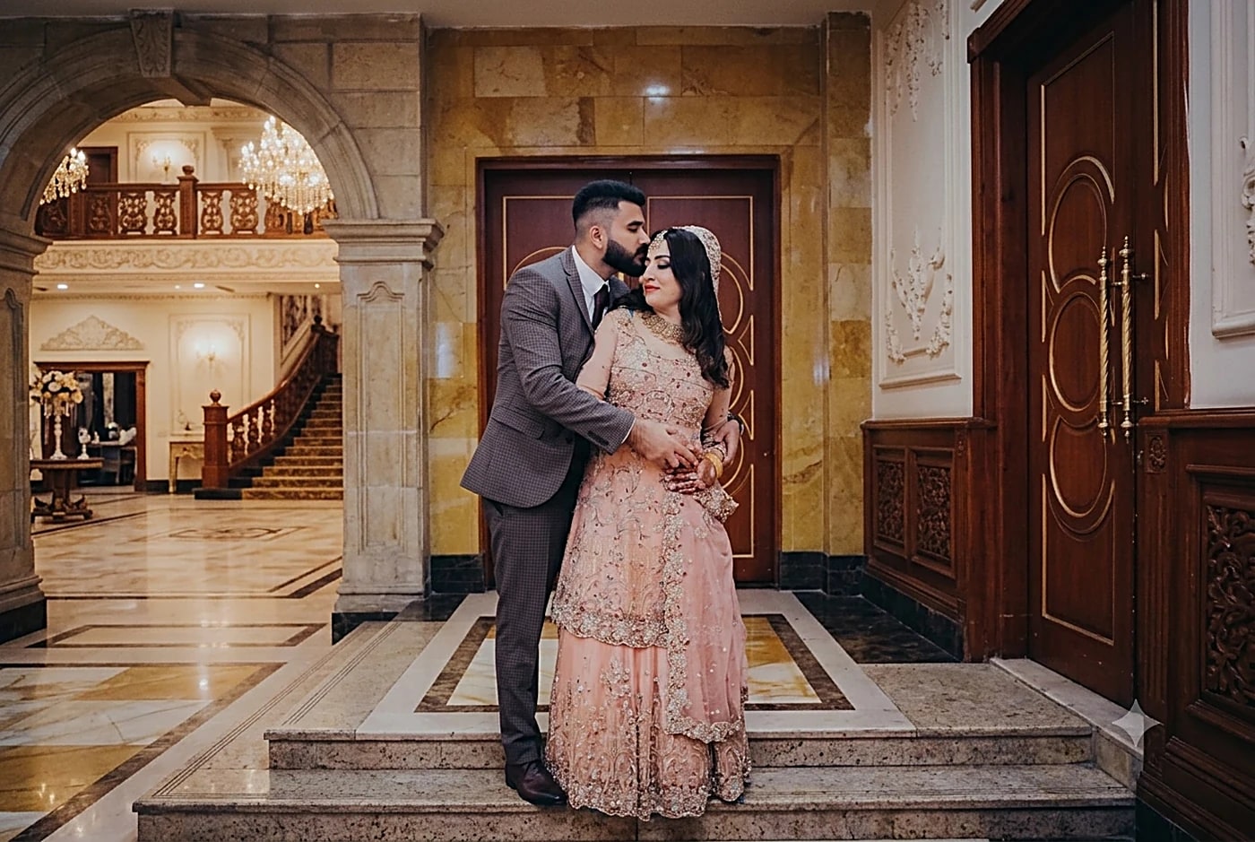 Wedding photography in Dubai by Evered Studios — elegant cinematic frame