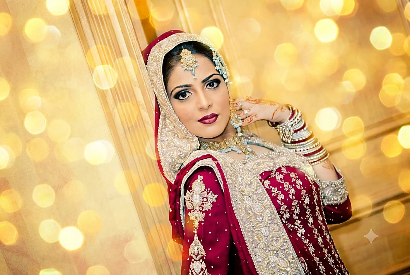 Wedding photography in Dubai by Evered Studios — elegant cinematic frame