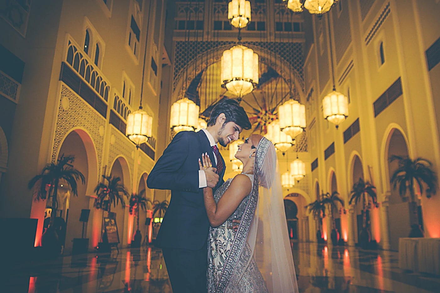 Bride and groom on their wedding day, photographed by Evered Studios